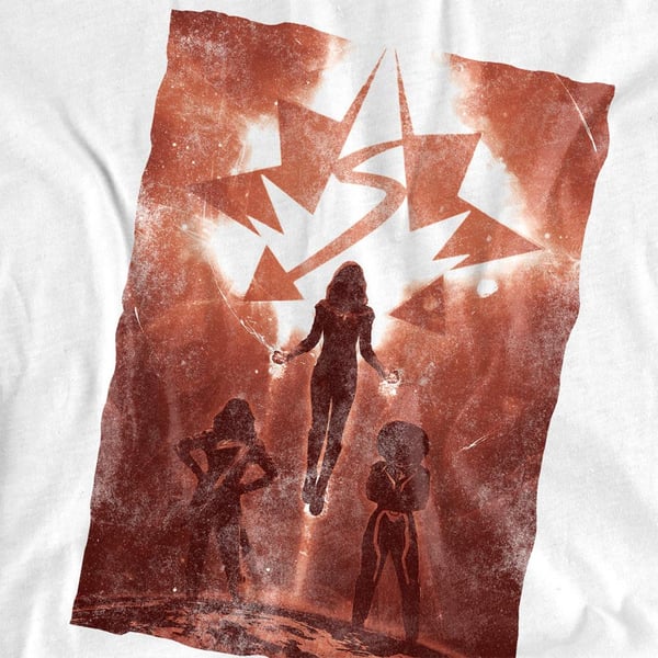 The Marvels Unisex Adult Horizon Trio T-Shirt