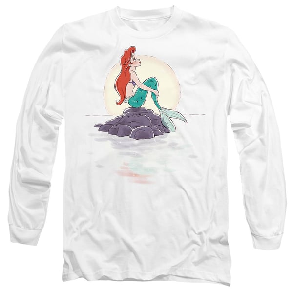 The Little Mermaid Unisex Adult Ariel Sunset T-Shirt The Little Mermaid Unisex Adult Ariel Sunset T-Shirt