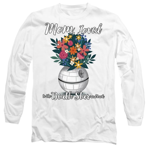 Star Wars Unisex Adult Mom Loved To The Death Star Mothers Day T-Shirt