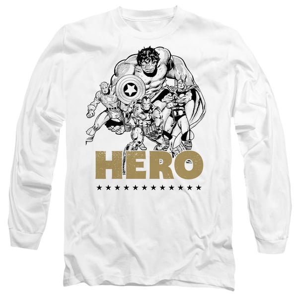 Avengers Unisex Adult Hero Group Fathers Day T-Shirt