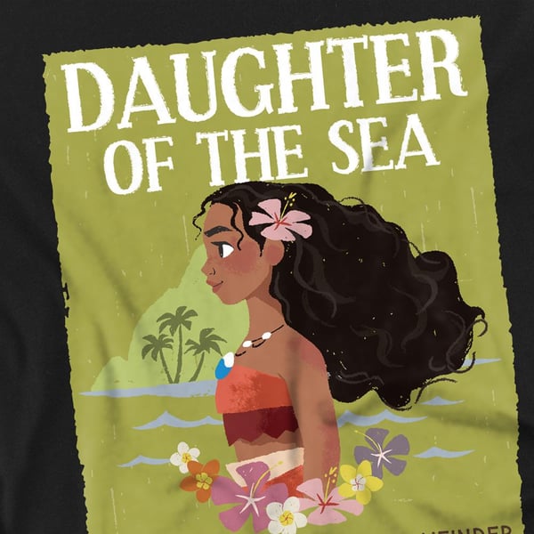 Moana Unisex Aikuisten Meren Tytär T-paita