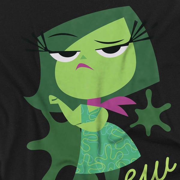 Inside Out 2 Unisex Adult Disgust T-Shirt