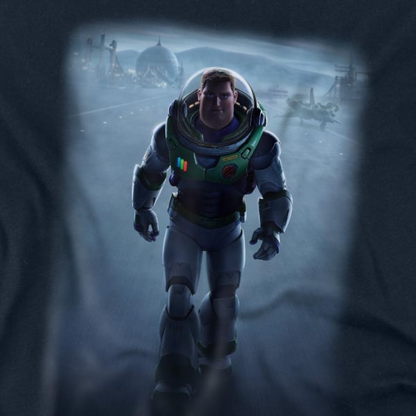Lightyear Unisex Adult Buzz Lightyear Poster T-Shirt
