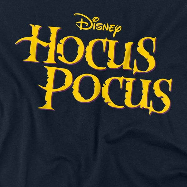 Hocus Pocus Unisex Aikuisten Logo T-paita