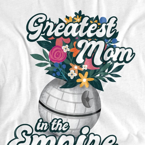 Star Wars Unisex Adult Greatest Mom In The Empire Mothers Day T-Shirt