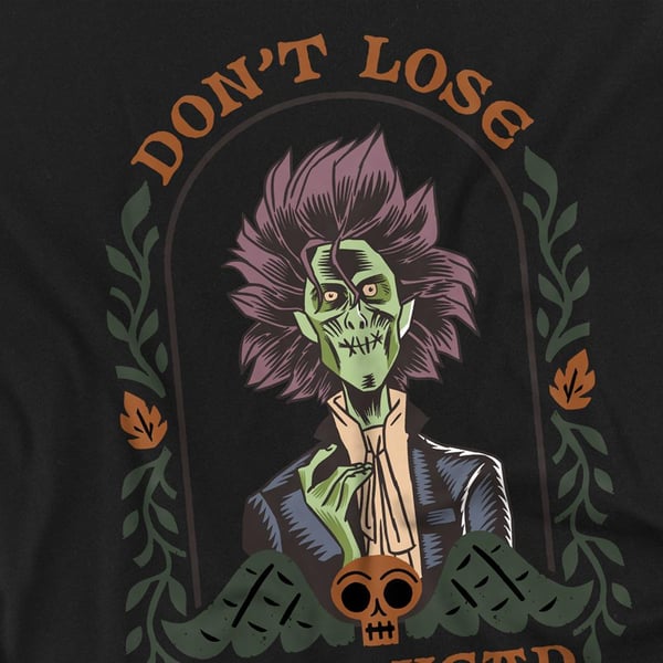 Hocus Pocus 2 Unisex Adult Don´t Lose Your Head Billy Butcherson T-Shirt