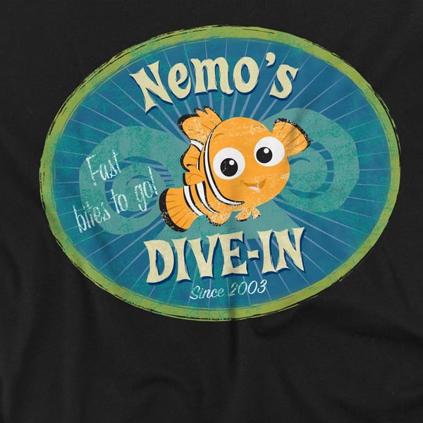 Finding Nemo Unisex Adult Nemo´s Dive In T-Shirt