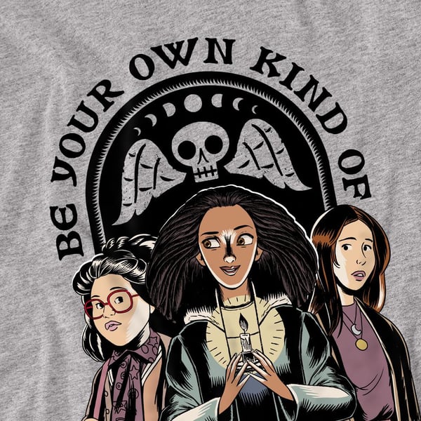 Hocus Pocus 2 Unisex Adult Be Your Own Kind Of Magic Becca Izzy Cassie T-Shirt