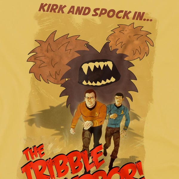 Star Trek Mens Tribble Threat T-Shirt