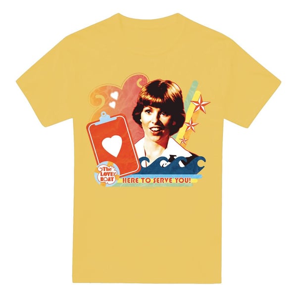 The Love Boat Mens Here to Serve T-Shirt