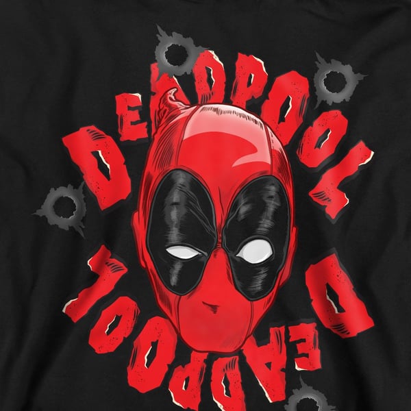 Deadpool Unisex Vuxen Huvud Tröja