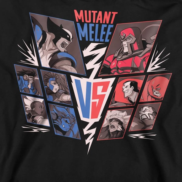 X-Men Unisex Adult Mutant Melee Sweatshirt