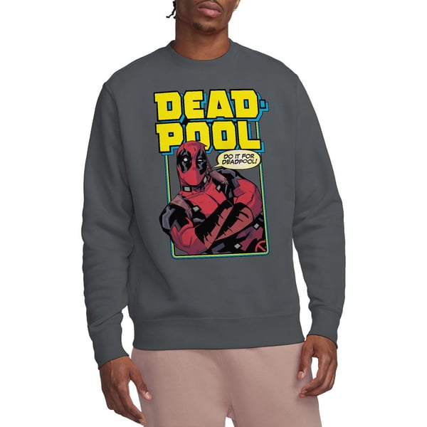 Deadpool Unisex Aikuisten Do It For Deadpool -collegepaita