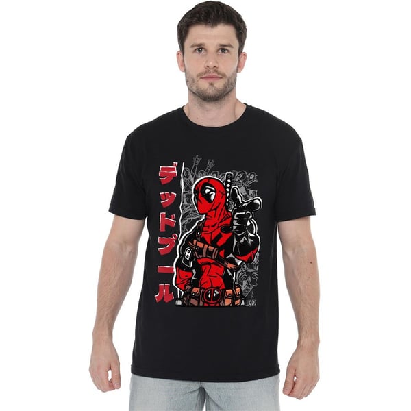 Deadpool Mens Japanese T-Shirt