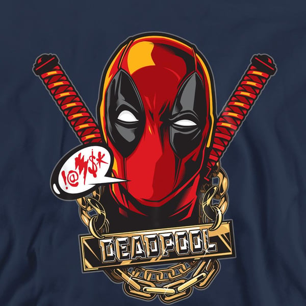 Deadpool Unisex Adult Gangster Sweatshirt