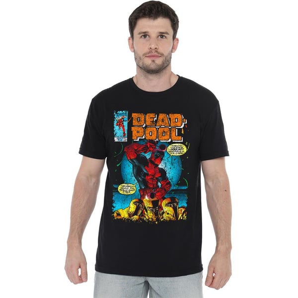 Deadpool Mens Would You Want It Comic Cover T-Shirt