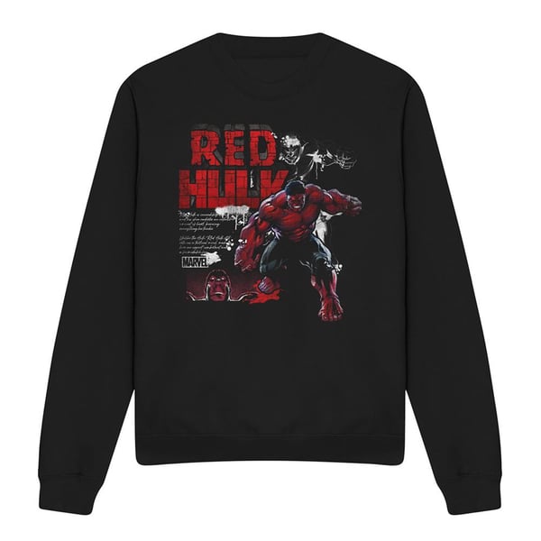 Captain America: Brave New World Unisex Adult Red Hulk Sweatshirt