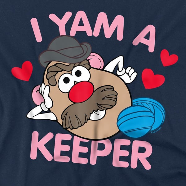 Mr Potato Head Mens I Yam A Keeper T-Shirt