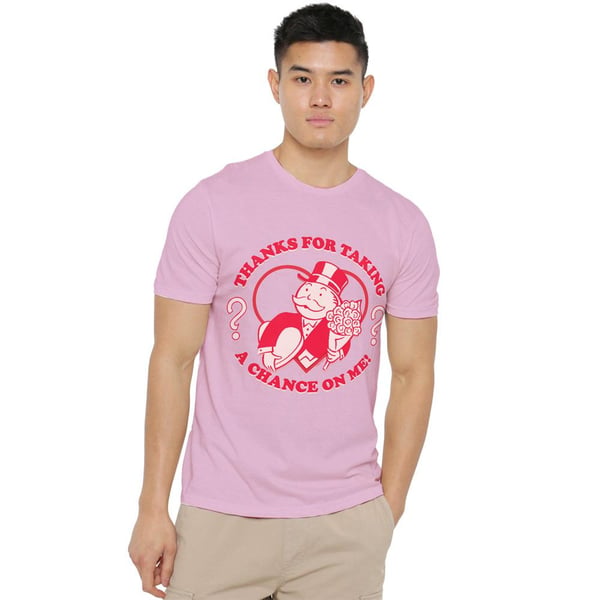 Monopoly Mens Taking A Chance T-Shirt