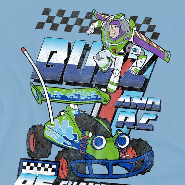 Toy Story Childrens/Kids Champions Buzz & RC T-Shirt