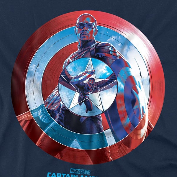 Captain America: Brave New World Mens Sam Wilson T-Shirt