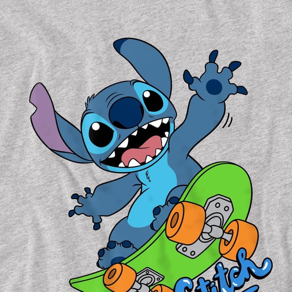 Lilo & Stitch Skateboard T-shirt til børn/børn
