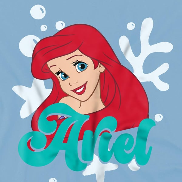 Disney Princess Childrens/Kids Ariel Headshot T-Shirt