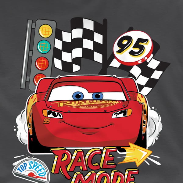 Autot Lasten Race Mode T-paita
