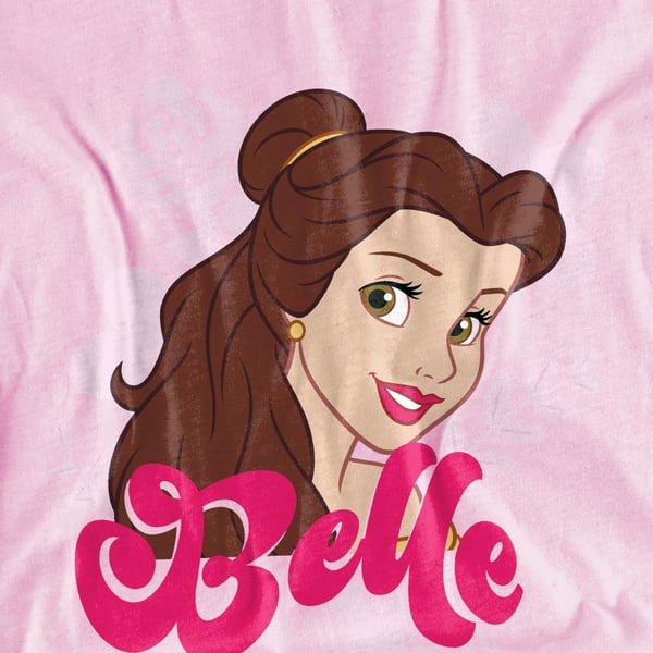 Disney Princess Childrens/Kids Belle Headshot T-Shirt