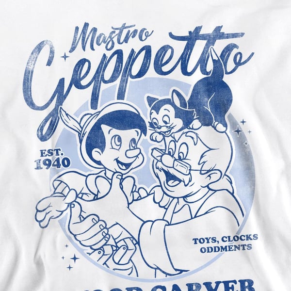 Pinocchio Unisex Adult Geppetto Sweatshirt
