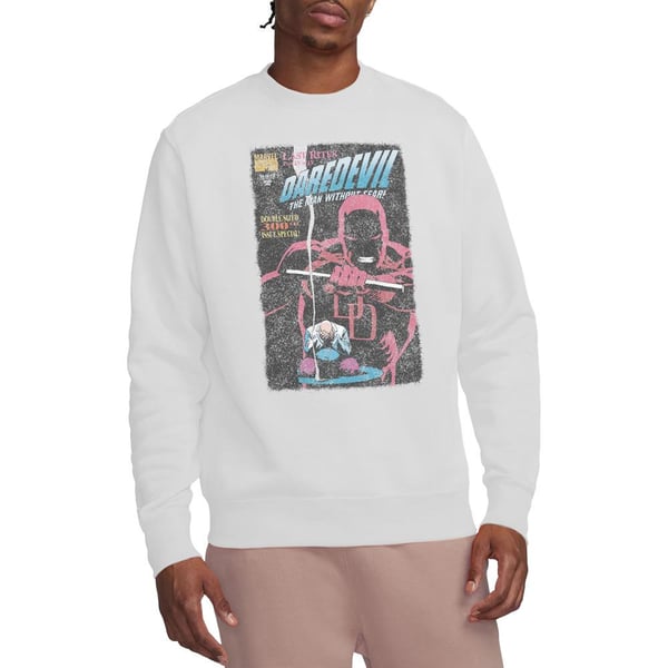 Daredevil Unisex Adult Last Rites Comic Cover Sweatshirt
