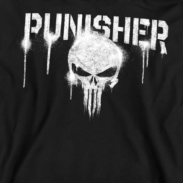 The Punisher Unisex Adult Logo Sweatshirt
