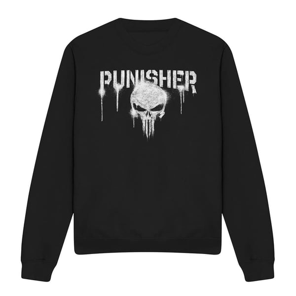 The Punisher Unisex Adult Logo Sweatshirt