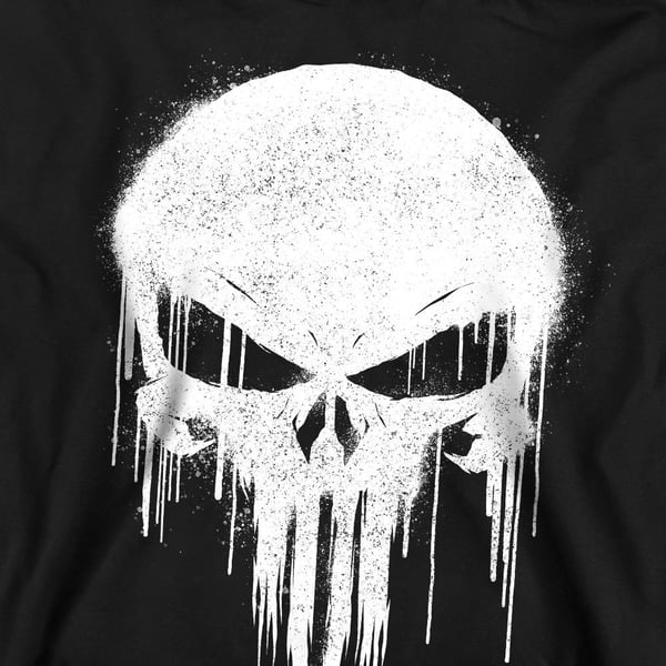 The Punisher Unisex Adult Big Logo Sweatshirt