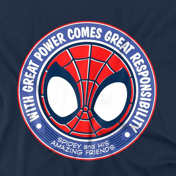 Spidey And His Amazing Friends Childrens/Kids Great Responsibility T-Shirt