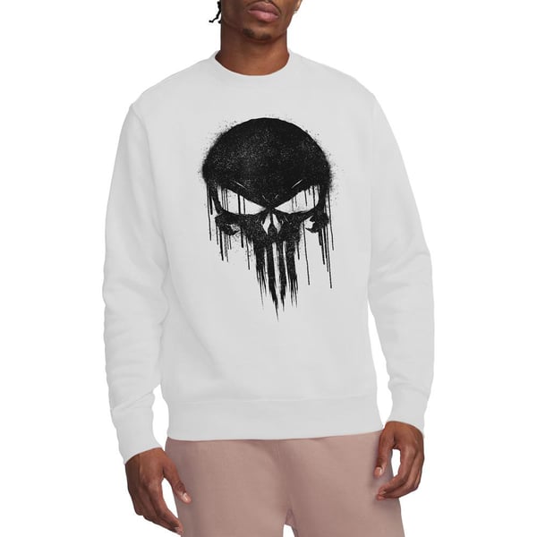 The Punisher Unisex Adult Big Logo Sweatshirt