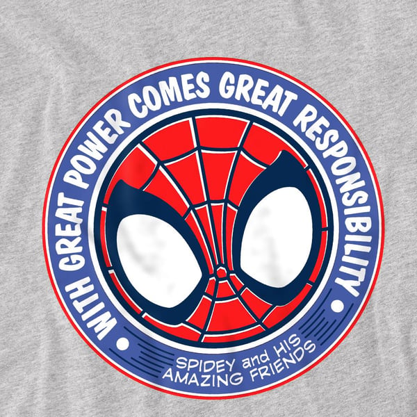 Spidey And His Amazing Friends Childrens/Kids Great Responsibility T-Shirt