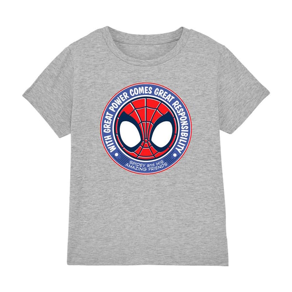 Spidey And His Amazing Friends Barn/Kids Great Responsibility T-shirt