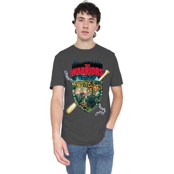 The Warriors Unisex Adult Shield T-Shirt