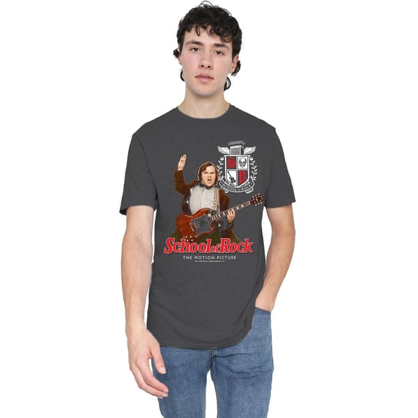 School of Rock Unisex Adult The Teacher Is In T-Shirt