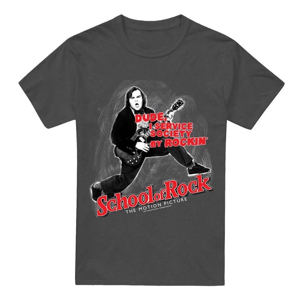 School of Rock Unisex Adult Rockin T-Shirt