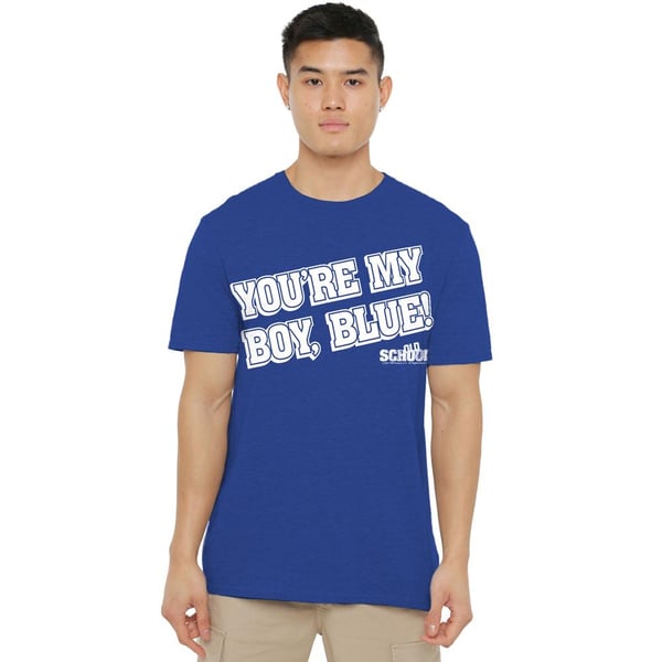 Old School Unisex Adult My Boy Blue T-Shirt