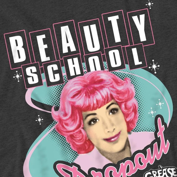 Grease Unisex Adult Beauty School Dropout T-Shirt