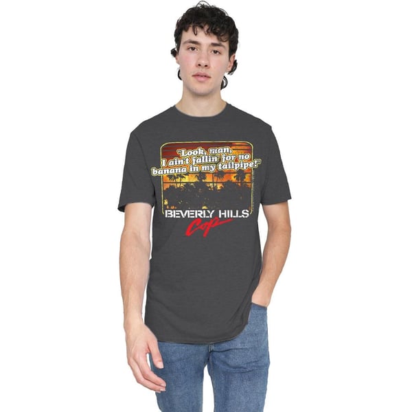 Beverly Hills Cop Unisex Adult Banana In My Tailpipe T-Shirt