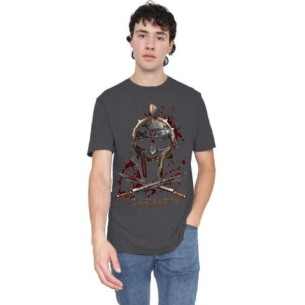 Gladiator Unisex Adult Helmet T-Shirt