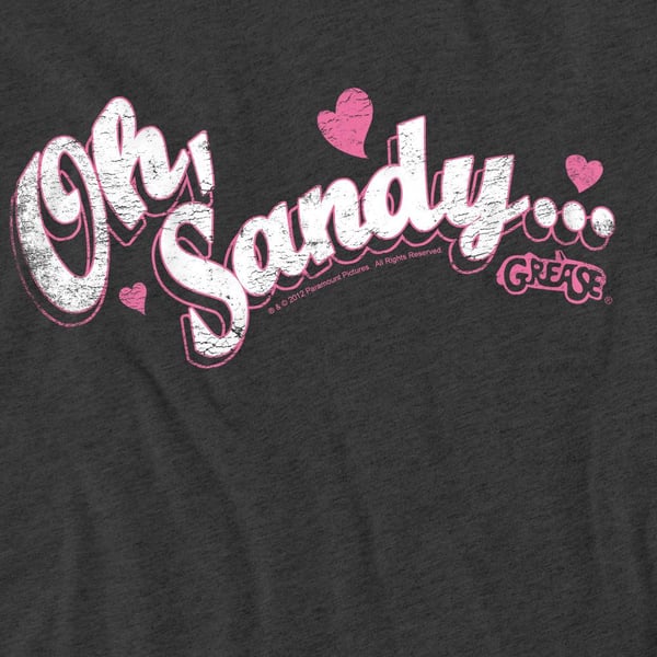 Grease Unisex Adult Oh Sandy T-Shirt