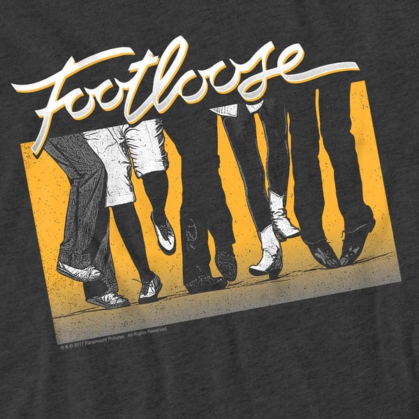 Footloose Unisex Adult Dance Party T-Shirt