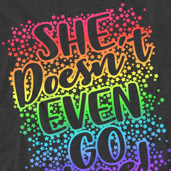 Mean Girls Unisex Adult Doesn´t Go Here T-Shirt
