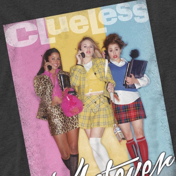 Clueless Unisex Aikuisten Whatever T-paita