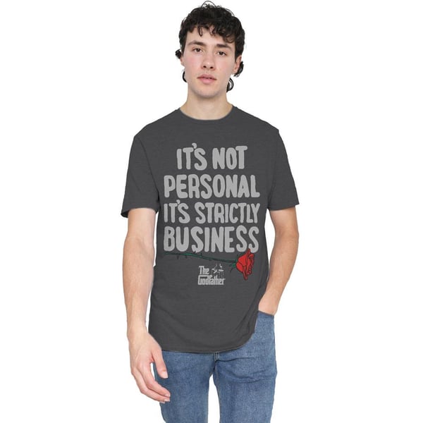 The Godfather Unisex Adult Strictly Business T-Shirt